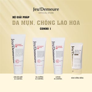 Bộ sản phẩm Giải pháp da mụn, chống lão hóa 2 - Jeu’Demeure